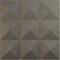 Ekena Millwork 11 7/8in. W x 11 7/8in. H Benson EnduraWall Decorative 3D Wall Panel Covers 0.98 Sq. Ft. WP12X12BEISG - alternate 1